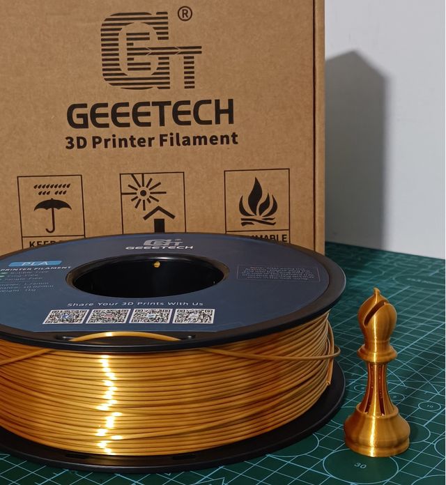 Filamento PLA SILK (Seda) Oro / Gold