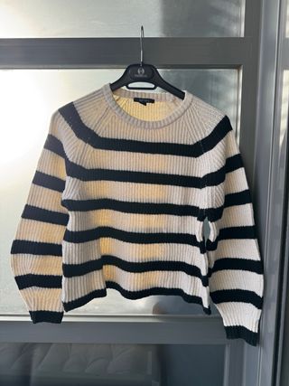 Jersey Esmara rayas blanco y negro