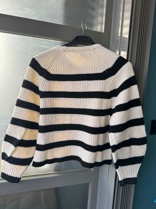 Jersey Esmara rayas blanco y negro