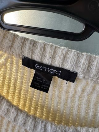 Jersey Esmara rayas blanco y negro