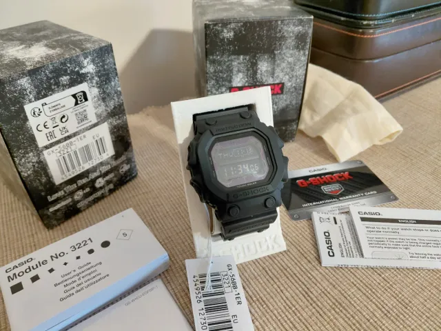 Casio G-Shock GX-56BB-1ER Negro. Nuevo