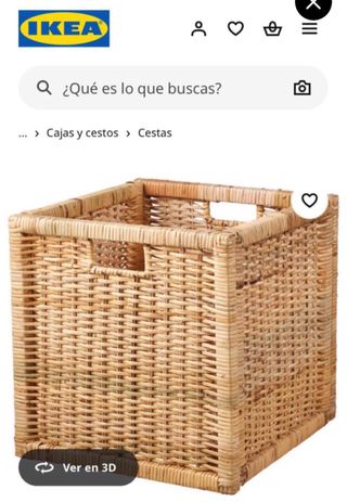 Cesta Ikea BRANÄS (NO NEGOCIABLE)
