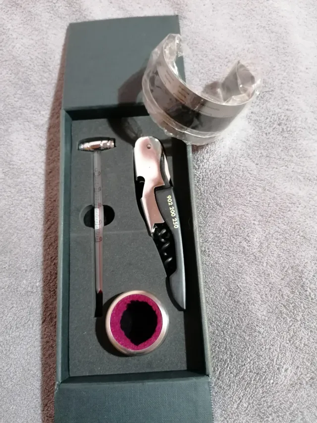 Set de accesorios para vino