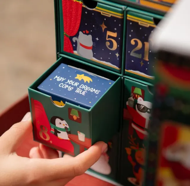 Calendario dell'Avvento Treno Legami