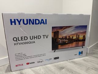 TV Hyundai QLED UHD 43 PRECINTADA