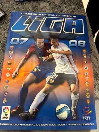 Álbum La Liga 2007-2008 Oficial Cromos