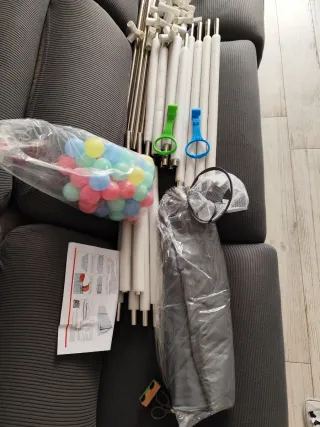 Parque infantil seguro para bebés