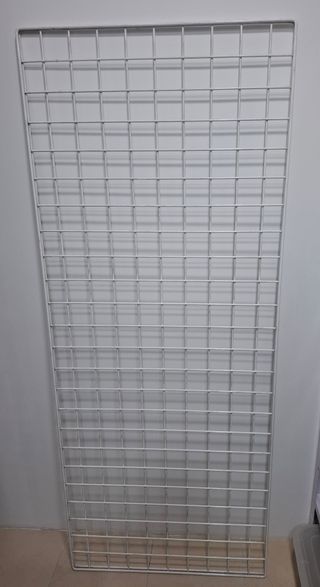 Reja de hierro blanca