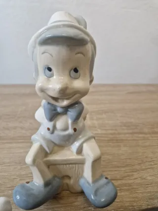 3 antigua figura porcelana walt disney production