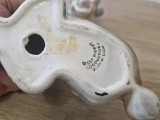 3 antigua figura porcelana walt disney production