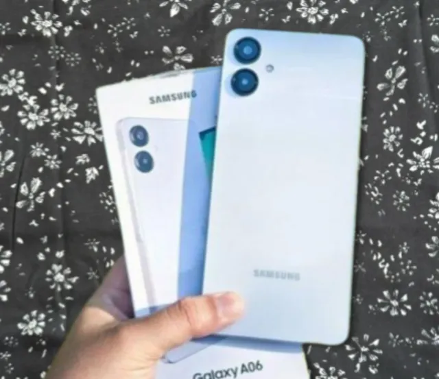 Samsung Galaxy A06 4+128 gb Azul Claro Nuevo