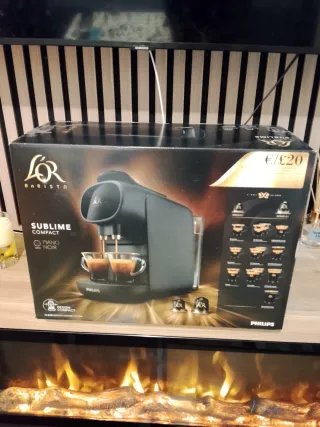 Cafetera L'or Barista Sublime Piano Noir