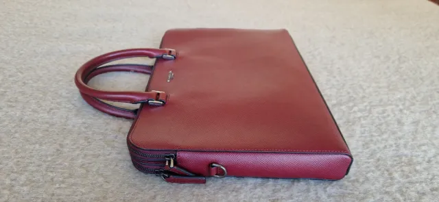 Bolso Michael Kors Rojo Portadocumentos