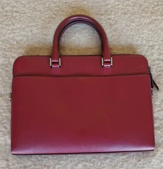 Bolso Michael Kors Rojo Portadocumentos