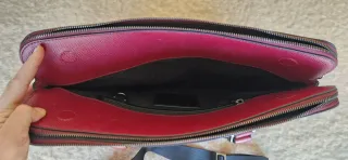 Bolso Michael Kors Rojo Portadocumentos