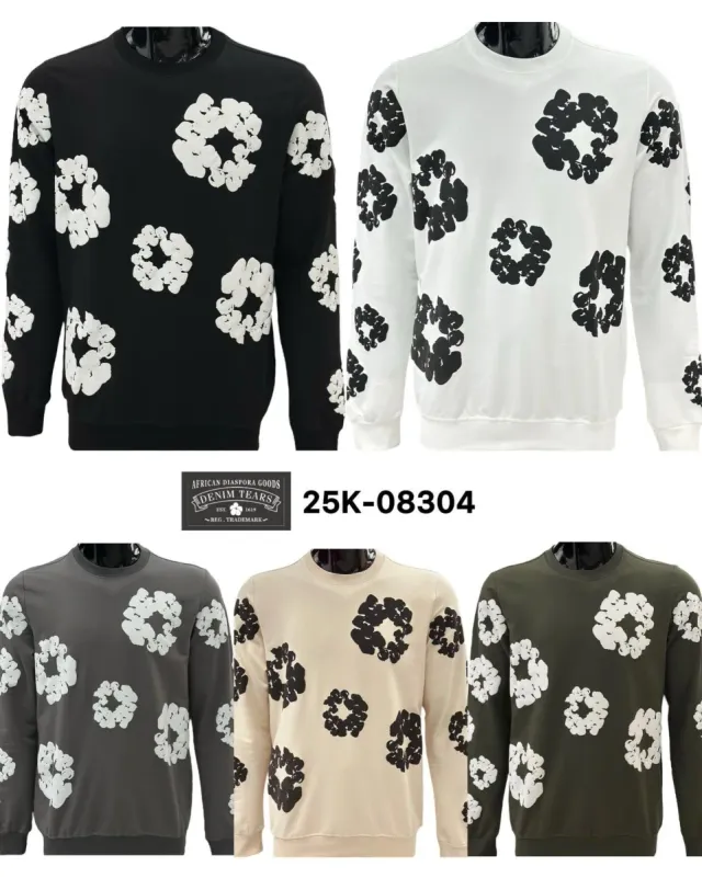 Sudadera DENIM TEARS con estampado floral