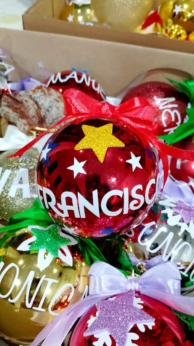 Esferas Navideñas Personalizadas 1.99€ unidad