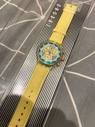 Orologio Swatch Chrono Giallo