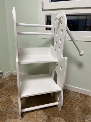 Torre de aprendizaje caballito blanca