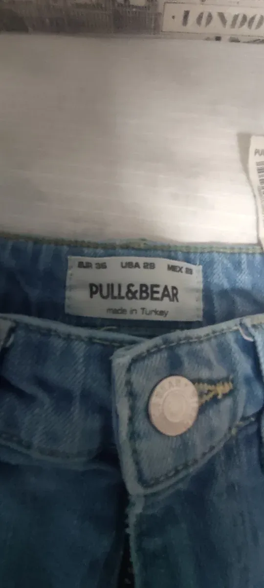 Pantalón tejano desgastado Talla EUR 36