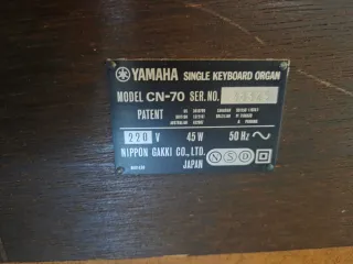 Piano/órgano Yamaha