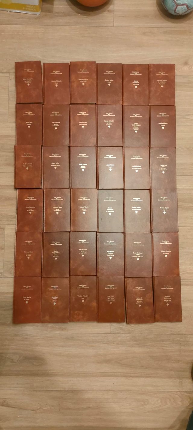 Col. Obras Maestras de la Literatura Contemporánea