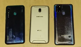 Samsung Galaxy J7, A31 e Huawei P Smart 2019