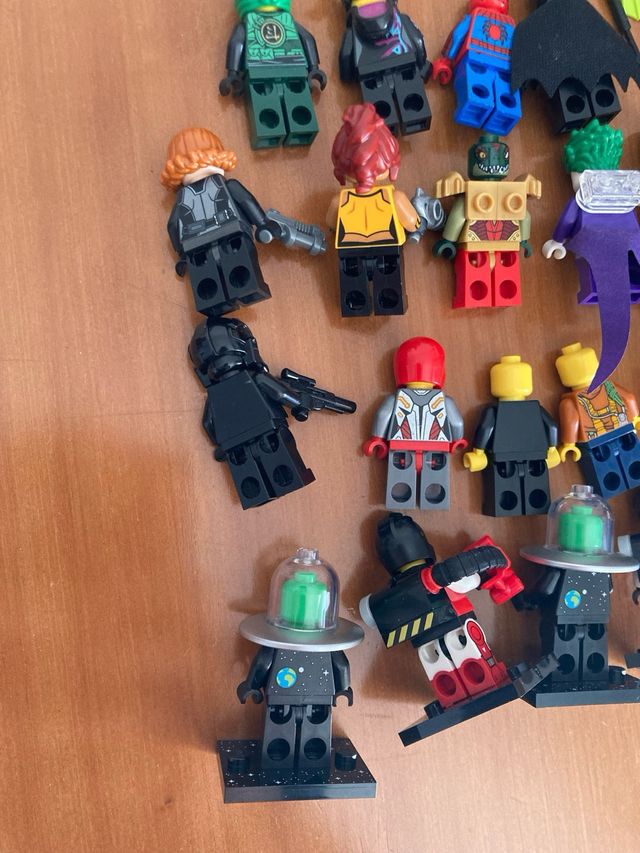 Lote Figuras LEGO Diversas Marvel Star Wars Ninjag