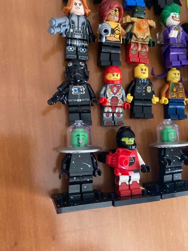 Lote Figuras LEGO Diversas Marvel Star Wars Ninjag