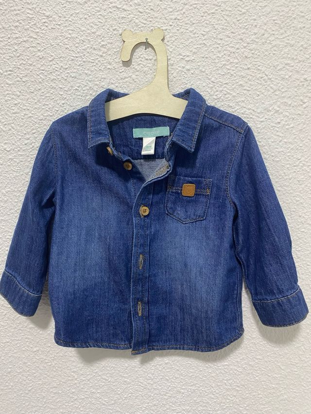 Camisa vaquera infantil