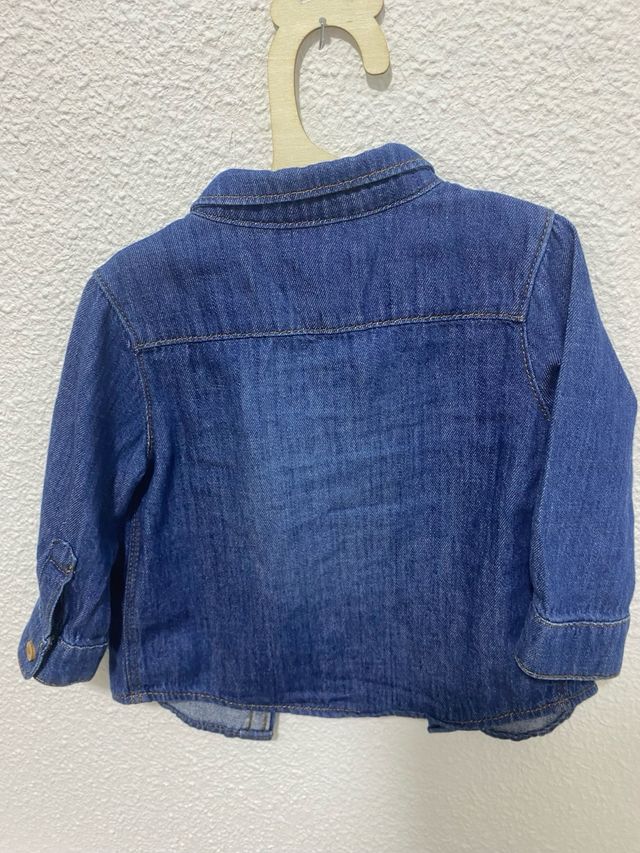 Camisa vaquera infantil