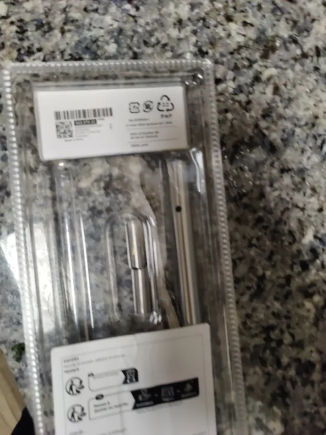 Manete de Armário Ikea Kallrör em Metal