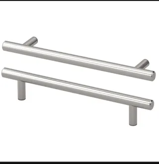 Manopola per armadio Ikea Kallrör in metallo