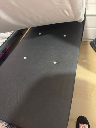 Cama individual blanca