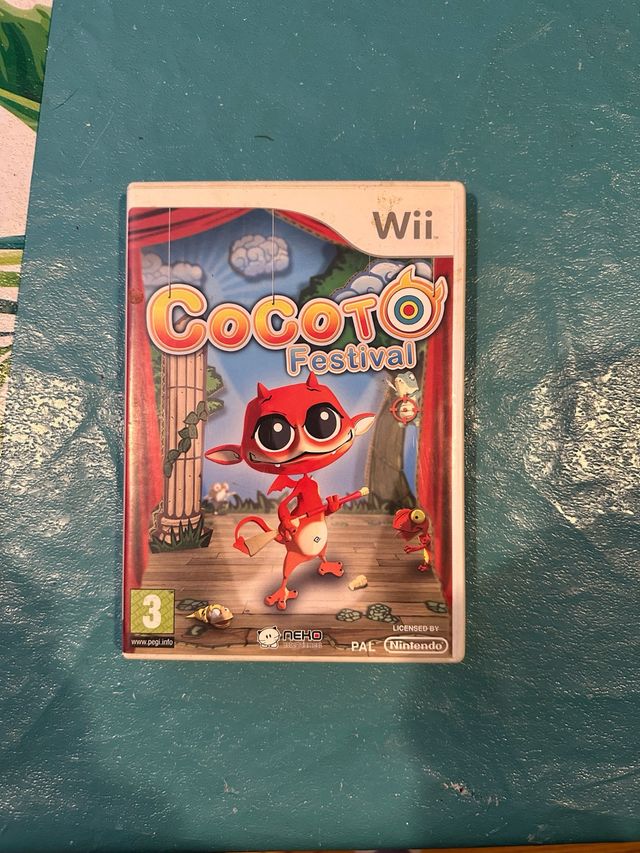Juego wii Nintendo cocoto festival
