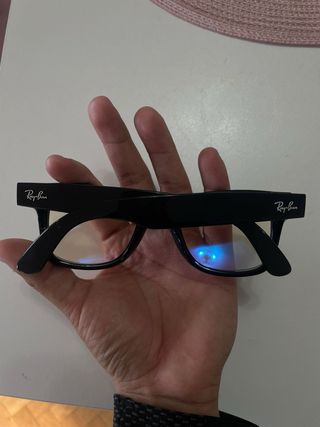 Gafas Ray-Ban Meta Wayfarer Negras