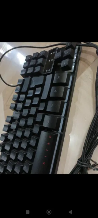 Tastiera Gaming Nitro NKW120 TKL Nera Acer