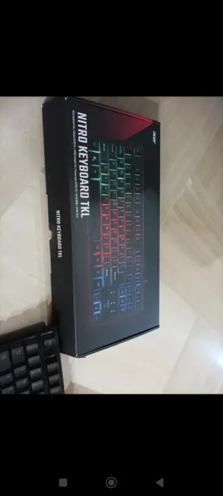 Tastiera Gaming Nitro NKW120 TKL Nera Acer
