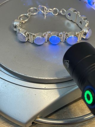 Pulsera Plata 8 Ópalos Naturales Etiopía