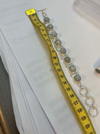 Pulsera Plata 8 Ópalos Naturales Etiopía