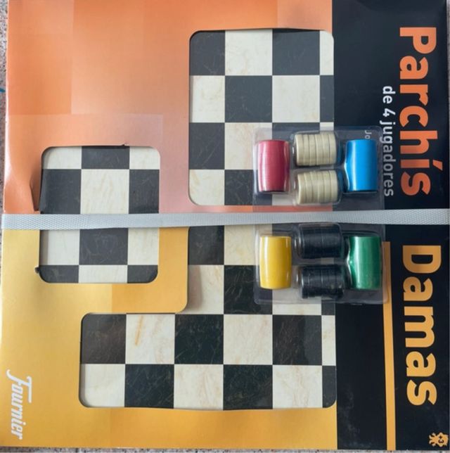 Juego Parchís y Damas Fournier nuevo