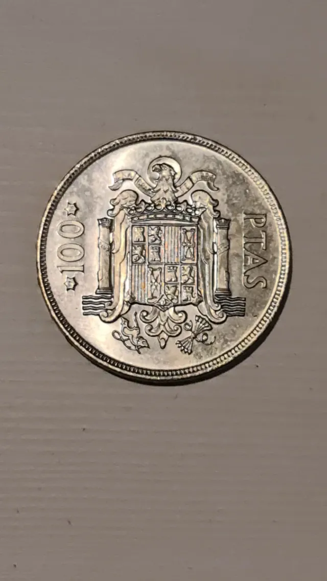 Moneda 100 Pesetas 1975 *76 sin circular