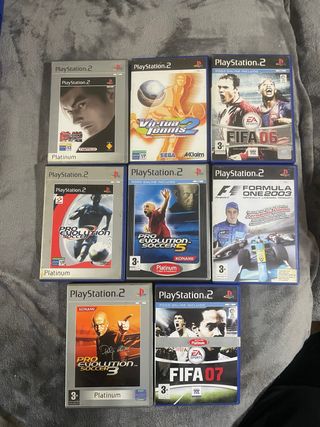 Lote Juegos PS2: