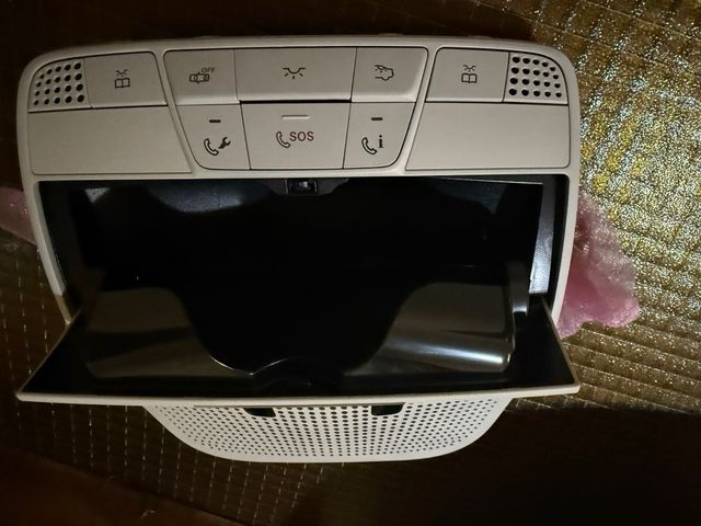 control de luces, botón emergencia, llamada a mer