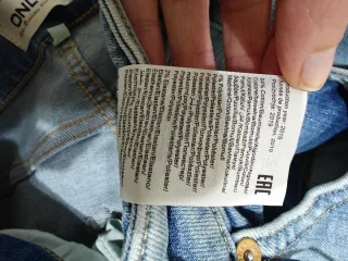 Pantalones pitillo ONLY azules