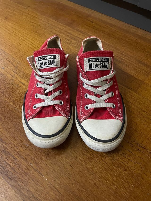 Converse All Star Rosse Bambino