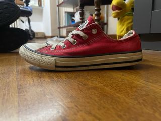 Converse All Star Rosse Bambino