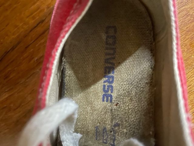 Converse All Star Rosse Bambino