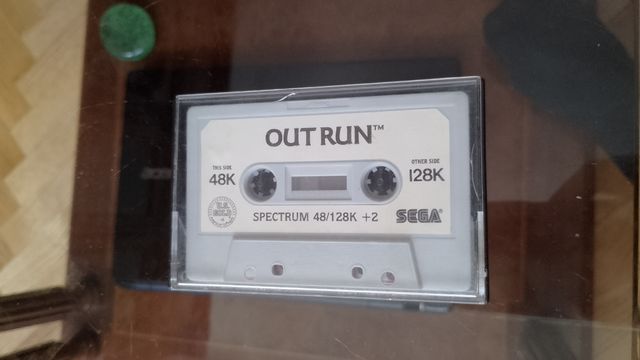 Out Run Spectrum 48/128K +2 Cassette
