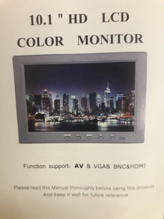 Pantalla 10.1 pulgadas